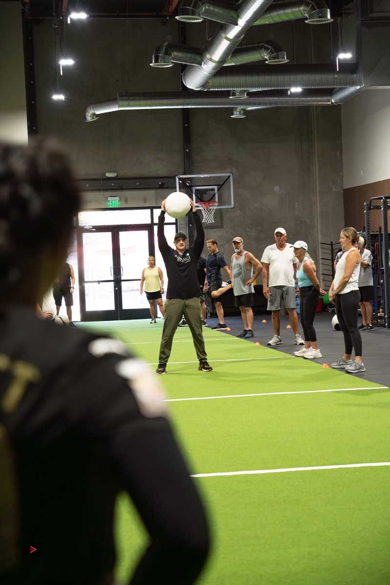 Performance training inside Kinetic Impact